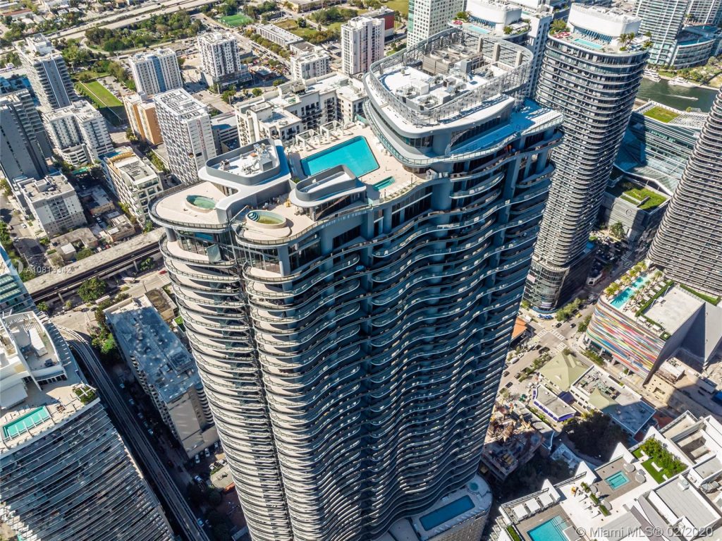 Brickell Flatiron Aerial